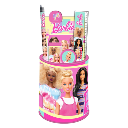 [5204549163669] MATTEL Barbie 7-Piece Desk Set