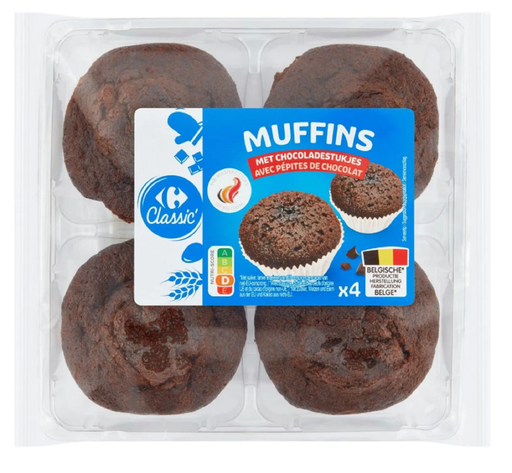 [5400101023451] CARREFOUR CLASSIC Cocoa and Chocolate Chip Pastry 300 g