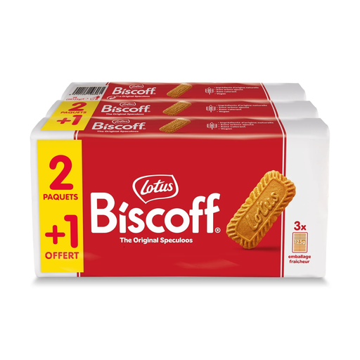 [5410126196061] LOTUS Bolachas Speculoos Original 3x125g