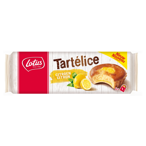 [5410126250855] LOTUS Lemon Tartlets 6-piece pack