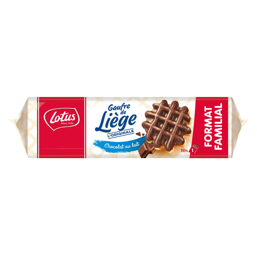 [5410126842579] LOTUS Liège Waffles with milk chocolate 518 g