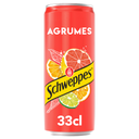 SCHWEPPES Boisson gazeuse aux agrumes slim 33 cl