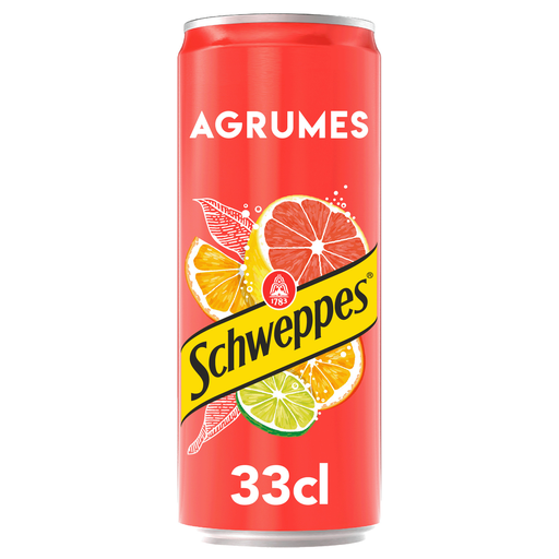 [5410221305085] SCHWEPPES Citrus Carbonated Drink Slim 33 cl