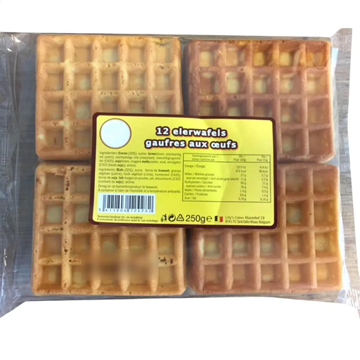 [5411806124282] Gofres de huevo 12 piezas 250 g