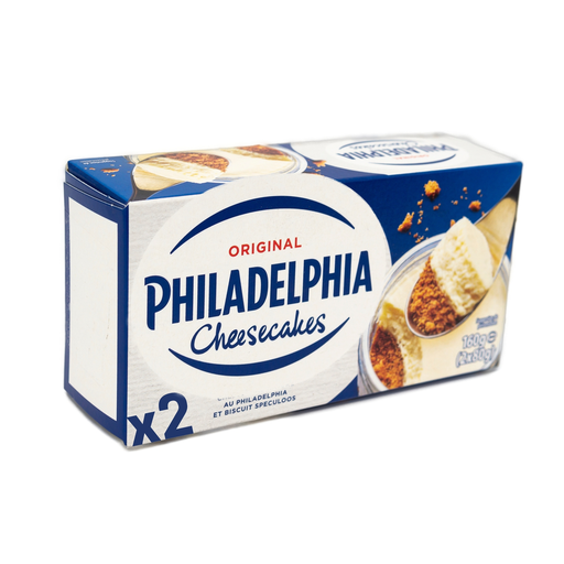 [5412949097808] PHILADELPHIA Cheesecake nature and speculoos biscuit 160g