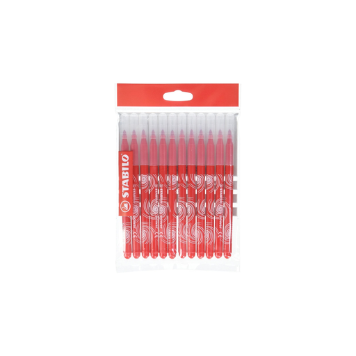 [5413364675060] STABILO Power Max Coloring Markers Red Broad Tip 12 Markers