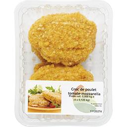 NOTRE SÉLECTION Chicken Tomato Mozzarella Croc 4 x 125 g