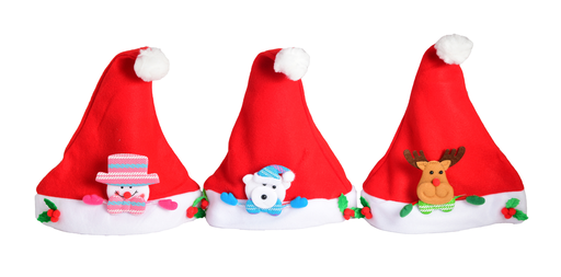 [5414635113656] CARREFOUR Santa Claus Hat Red per unit