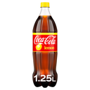 COCA-COLA Carbonated soft drink with vegetable extracts and lemon flavor 1.25 L