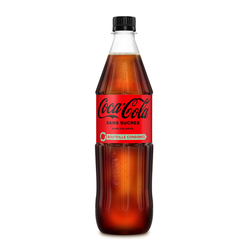 [5449000134264] COCA-COLA Soda sans sucres consignée 1 L
