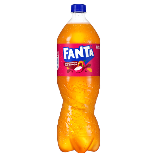 [5449000229090] FANTA Bebida gaseificada sabor manga fruta do dragão 1,25 L