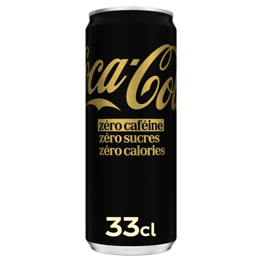COCA-COLA Carbonated drink with vegetable extracts sugar-free caffeine-free 0.33 L