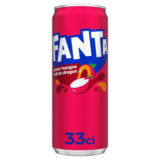 [5449000247872] FANTA Mango Dragon Fruit Soda 33 cl