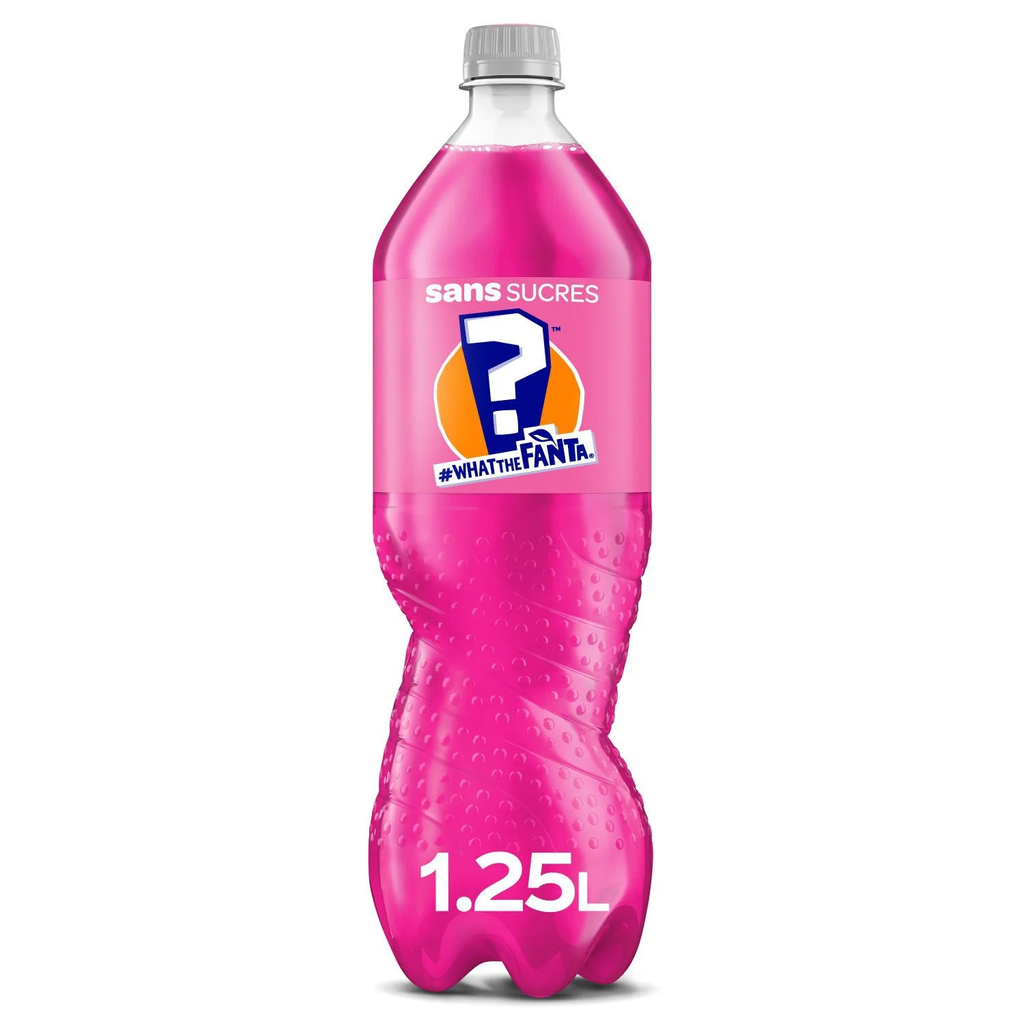 FANTA Bebida refrescante sin azúcares PET 1,25 L
