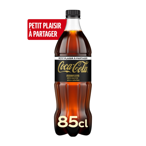 [5449000314741] COCA-COLA Boisson gazeuse aux extraits végétaux sans sucres sans caféine 85 cl