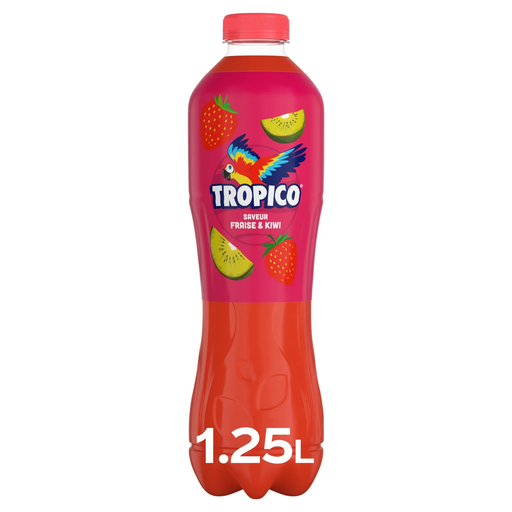 [5449000321183] TROPICO Fruit drink strawberry & kiwi flavor 1.25 L