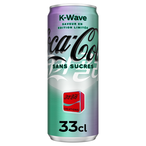 [5449000321671] COCA-COLA Boisson gazeuse aux extraits végétaux K-Wave sans sucres 0.33 L