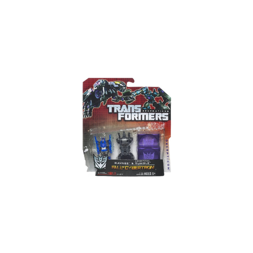 [5555558090829] HASBRO Transformers Decepticon Rumble E Ravage Fall Of Cybertron