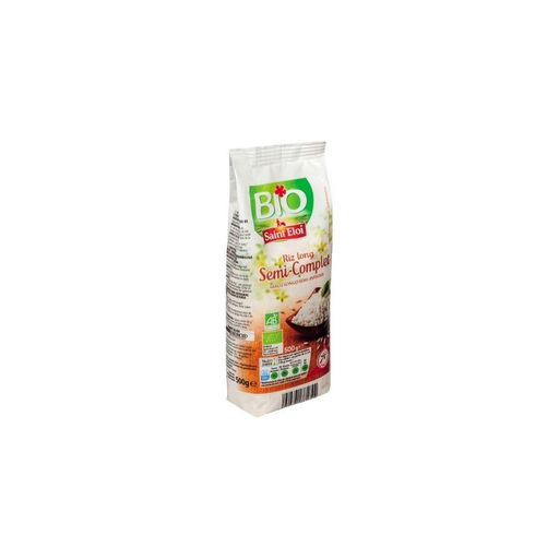 [3250391781744] SAINT ELOI Arroz Semintegral Bio 500 g