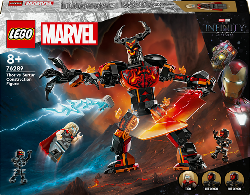 [5702017590127] LEGO Marvel 76289 Figura para construir Thor contra Surtur