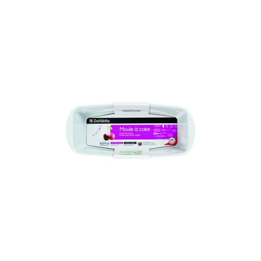 [3250391801695] DOMEDIA Cake Tin 29x12cm White