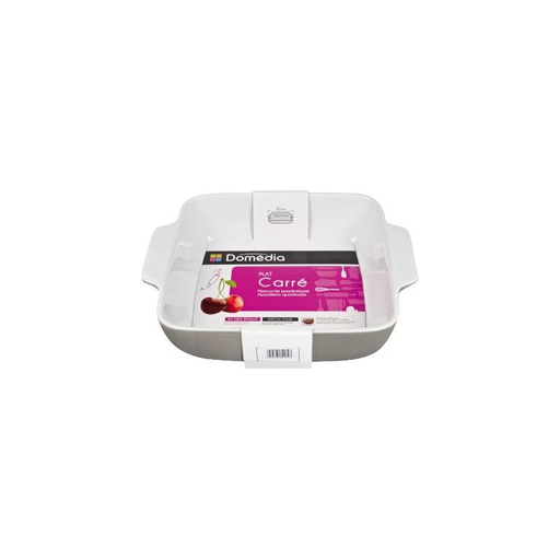 [3250391801893] DOMEDIA Square Dish 26x26cm Grey
