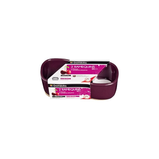 [3250391801978] DOMEDIA Design Ramekins Plum X2