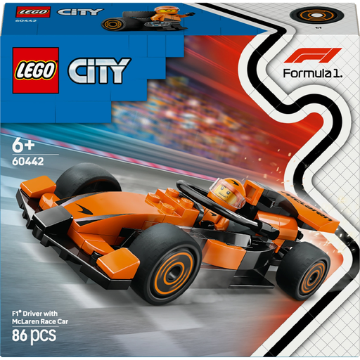 [5702017812489] LEGO City McLaren Racing Car with F1 Driver 60442