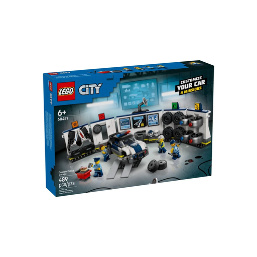 [5702017812571] LEGO City 60457 Police Car Customization Garage 489 pieces