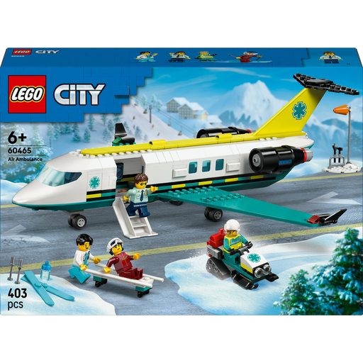 [5702017812649] LEGO City Emergency Rescue Plane 60465