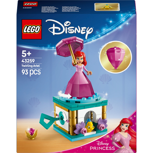 [5702017814483] LEGO Disney Princess Ariel tournoyante 43259 la boite