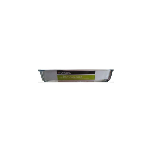 [3250391802661] DOMÉDIA Rectangular glass dish 36x26cm oven safe, single unit