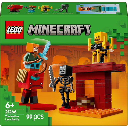 [5702017815404] LEGO MINECRAFT The Nether Lava Battle 21266