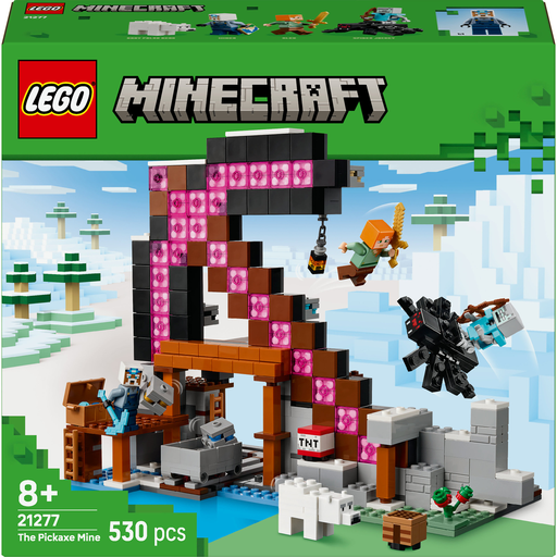 [5702017815510] LEGO Minecraft 21277 The Pickaxe Mine Construction Set