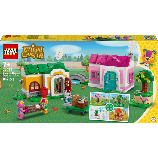 [5702017815961] LEGO Animal Crossing Creative Houses: Seasonal Fun, Construction Set 77057