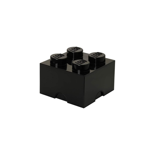 [5706773400331] LEGO Storage Brick boîte de rangement noire x4