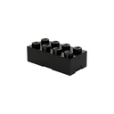 LEGO Boîte à Lunch 8 Tenons Noir