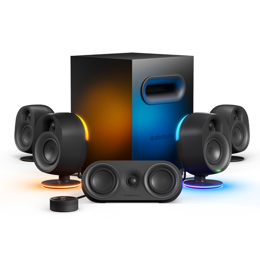[5707119041430] STEELSERIES Arena 9 PC Speaker Set 5.1 Channels Black