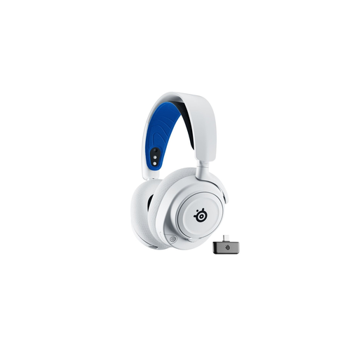[5707119056502] STEELSERIES Casque Micro Gaming Sans Fil Arctis Nova 7p Blanc 0.324kg