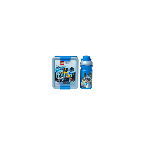 [5711938033835] LEGO Coffret Lunchbox City Room Copenhagen Bleu/argent, 2 pièces