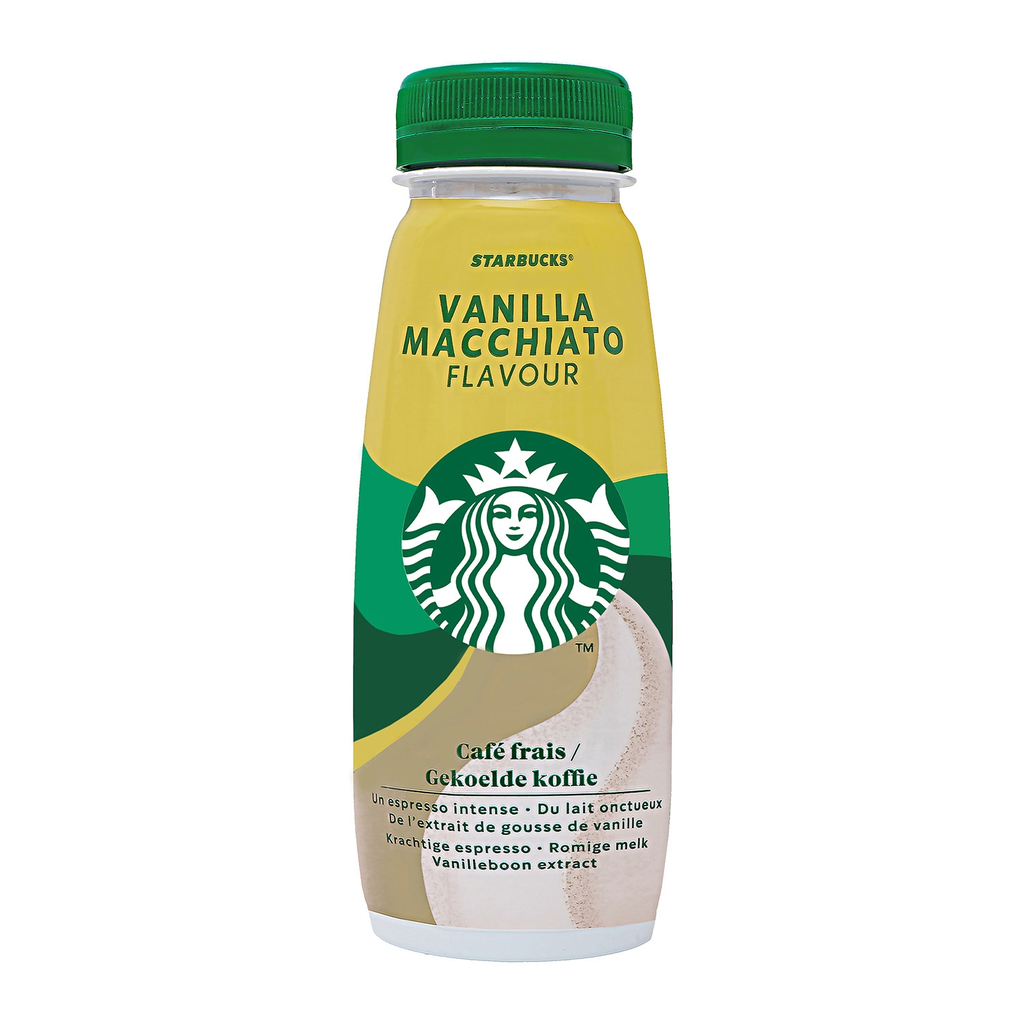 STARBUCKS Bebida láctea vanilla macchiato 220 ml