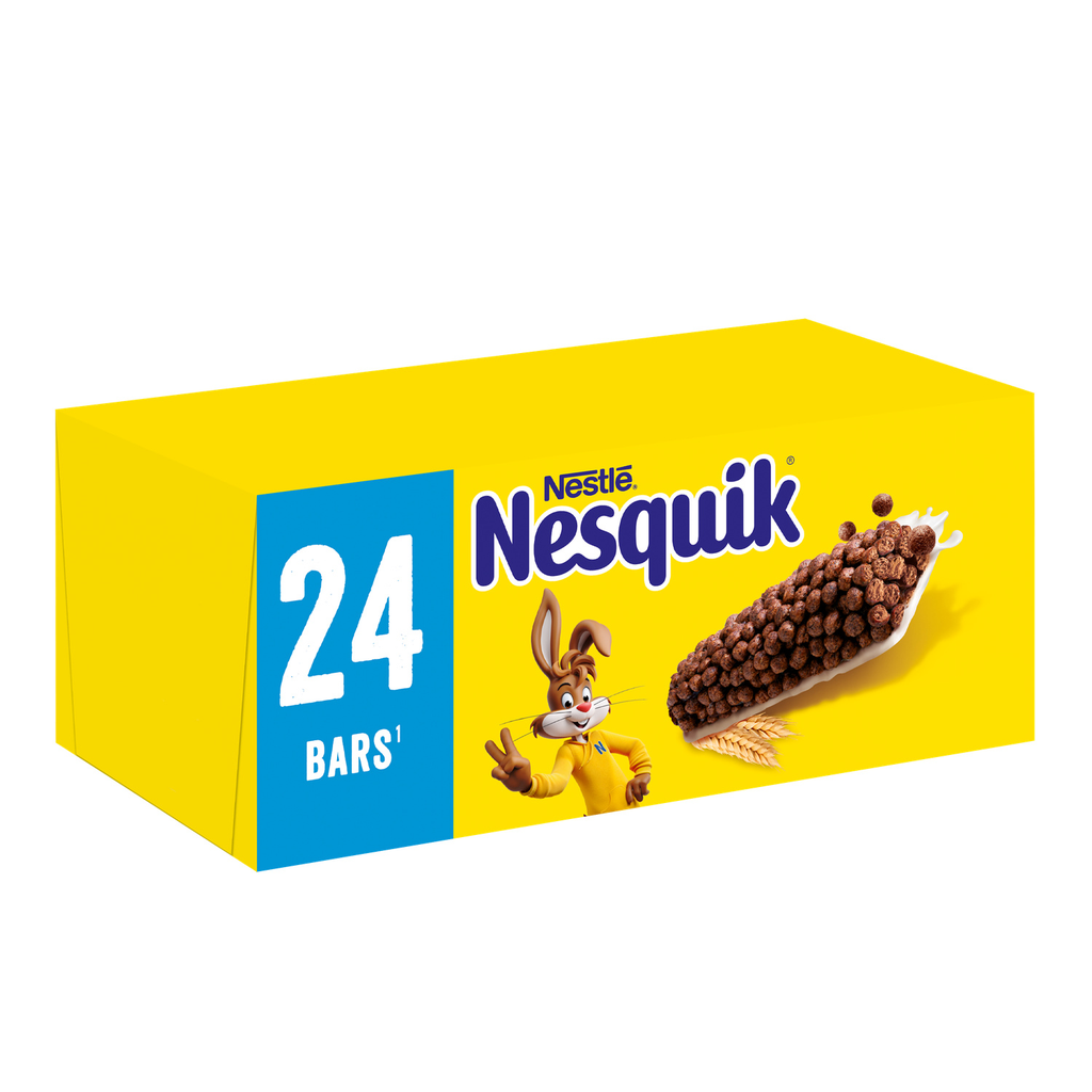 NESQUIK Barra de cereais com cacau e leite 24 x 25 g