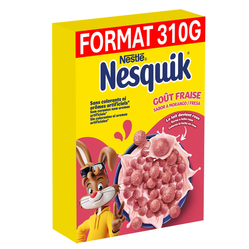 [5900020049278] NESQUIK Cereais sabor morango 310 g