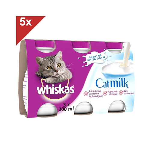 [5900951251108] WHISKAS Leite para gatos 5x3.08 kg