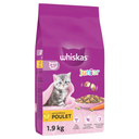 WHISKAS Junior Chicken Dry Cat Food for Kittens 1.9 kg