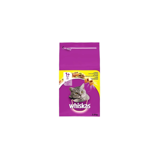 [5900951258701] WHISKAS Chicken Dry Cat Food Adult 3.8 kg