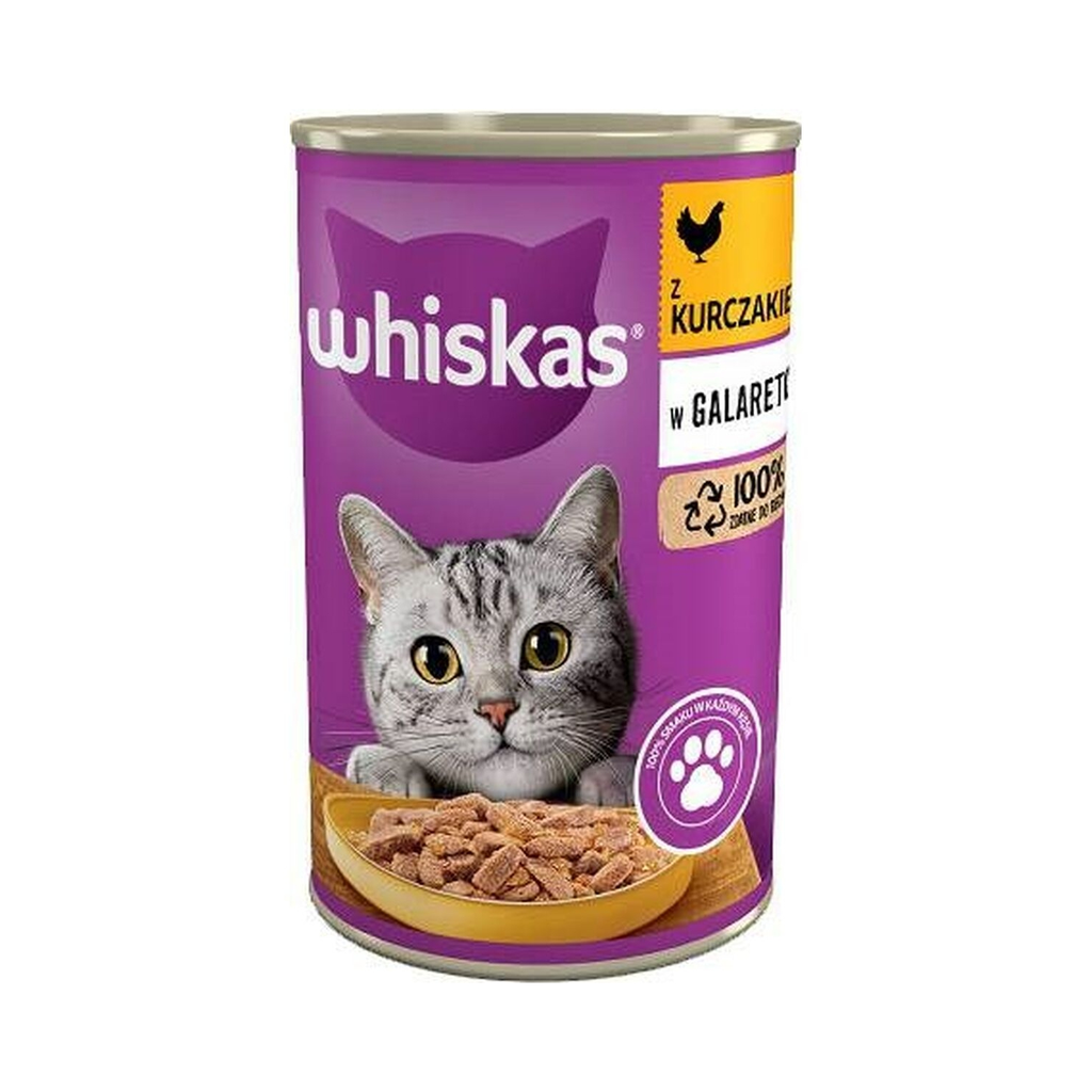 WHISKAS Alimento para gato Chicken in Jelly 400 g