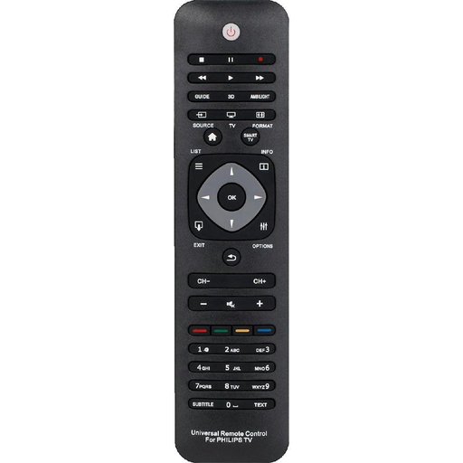 [5901890036764] PHILIPS Universal Remote Control for TVs black