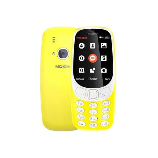 [6438409602077] NOKIA Mobile Phone 3310 Yellow