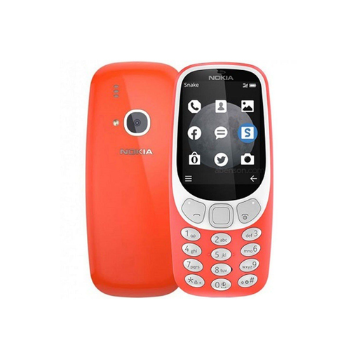 [6438409602084] NOKIA Mobile Phone 3310 Red